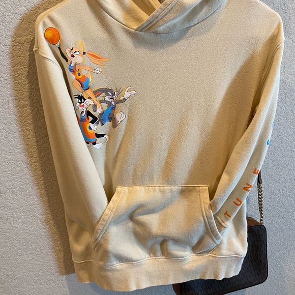 SPACE JAM KIDS LARGE HOODED SWEATER - Picture 3 of 5